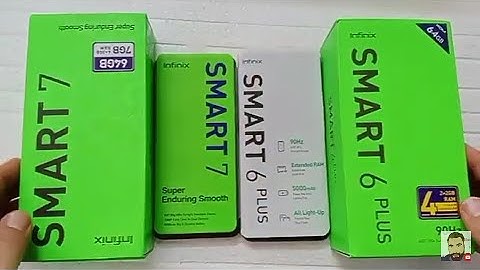 infinix smart 6plus vs infinix smart 7 : speed test