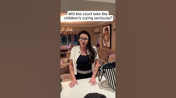 Zal de rechtbank het gehuil van de kinderen serieus nemen?