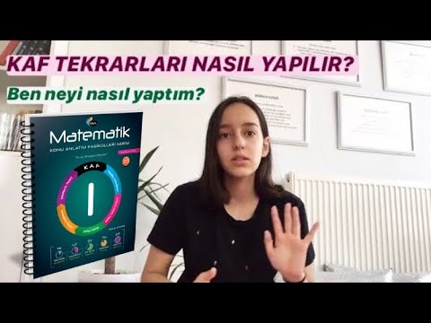 KAF TEKRAR PROGRAMI NASIL YAPILIR-1 ❓ İŞTE BÖYLE YAPILIR ❗️ | YKS 2023