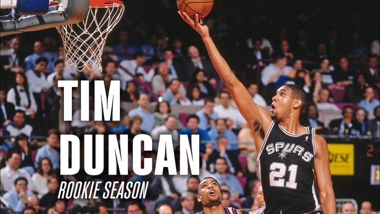 Tim Duncan Rasta The Year Tim Duncan DOMINATED the NBA: Inside His Rookie Season - YouTube