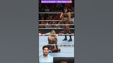 Rhea Ripley is just too smooth with it 😮‍💨 #wwe #shorts