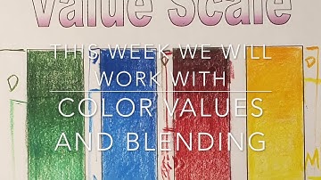 Value Scales with Color