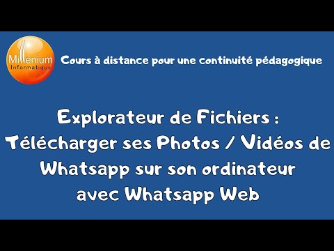 Vidéo: Comment Transférer Une Vidéo De WhatsApp Vers Un Ordinateur