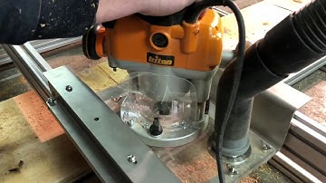 TOT. Take one too slab flattening system. Router sled.