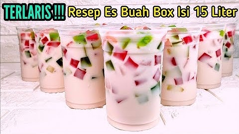 Thumbnail of PANTESAN RAME TERUS !! IDE JUALAN ES BUAH VIRAL Versi Box Isi 15 liter | Minuman Kekinian