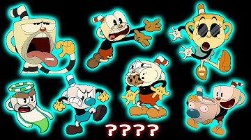 100+ THE CUPHEAD SHOW ! Mega Compilation Sound Variations in 480 Seconds 8 MIN