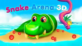 Snake arena snake game 3d #games #snakezone screenshot 4