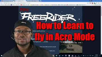 How to Fly in FPV Acro Mode with the FPV Freerider Drone Racing Simulator
