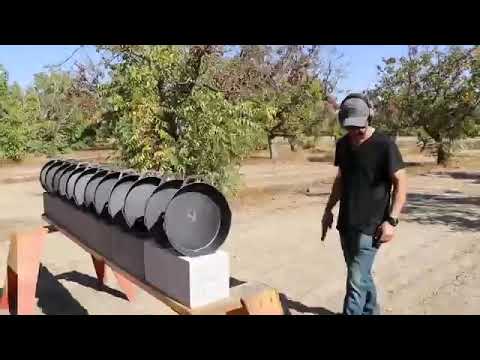 مقلا بوبجي حقيقي تجربه رمي طلقات على مقلا