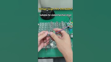 High speed BLDC MOTOR, suitable for violet-fan, hairdryer #motor #blower #hairdryer #wholesale