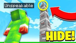 WORLDS HARDEST HIDE & SEEK WORLD! - Minecraft Mods