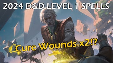 2024 D&D Level 1 Spells Changes Through Playtest 8