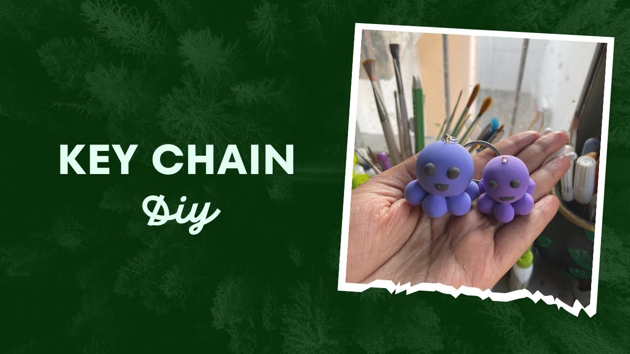 DIY Key Chain Art And Craft tinyhands YouTube DIY Key Chain Art And Craft tinyhands YouTube