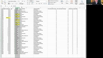 Excel Tutorial for Social Workers 2: Cleaning Data & Intro to Formulas