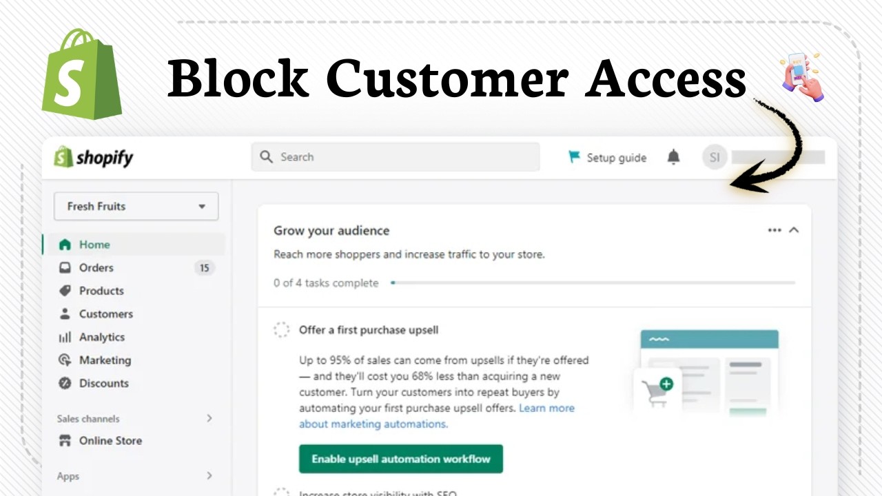 How to block a customer on Shopify (Customer Management) - YouTube