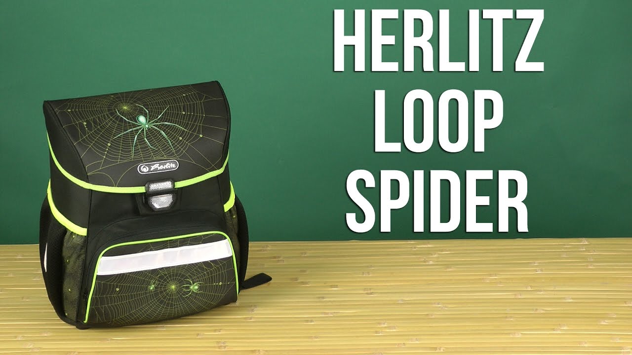 Распаковка Herlitz Loop Spider 50008056