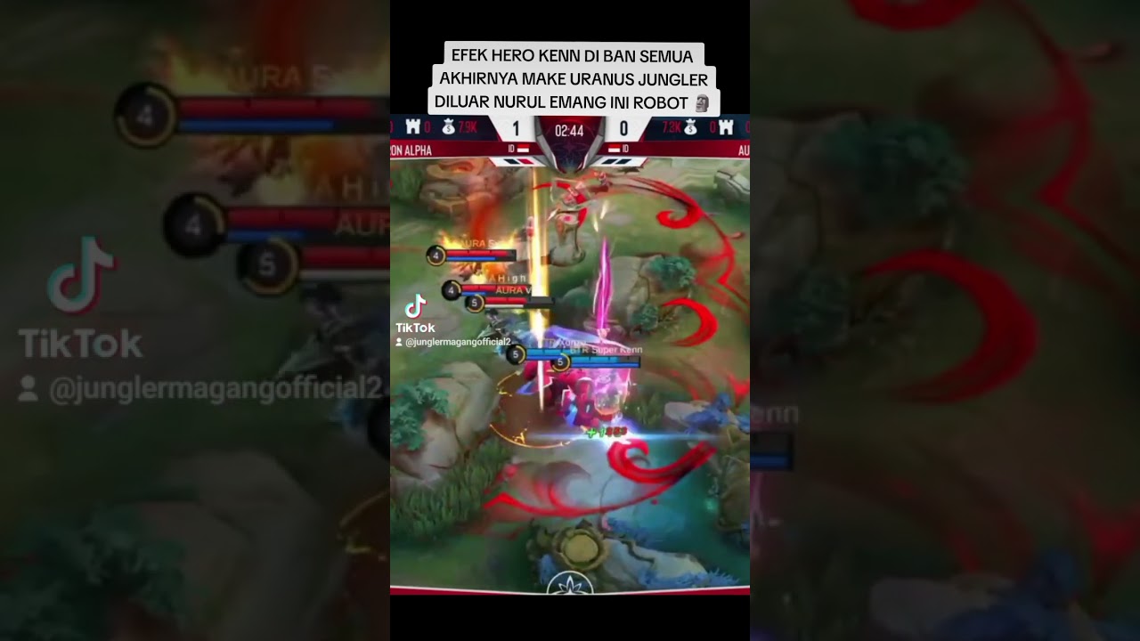 URANUS HYPER NI BOSS AURA VS BTR 