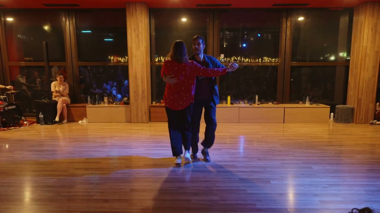 Lindy Hop & Solo Jazz routine with Plami & Pavel - Christmas Party 2023