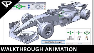 How to Create Walkthrough Animation in Solidworks | 3D Animation | Render | DP DESIGN