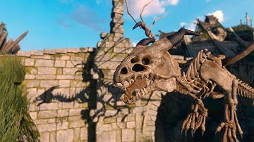 www.infinityPBR.com - Bone Dragon Texture Customization