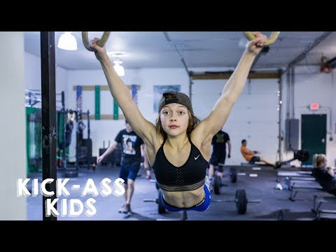 The 10-Year-Old CrossFitter Aiming For The Olympics | KICK-ASS KIDS
