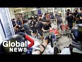 Hong Kong protests: Chaos erupts at airport as police clash with protesters | FULL