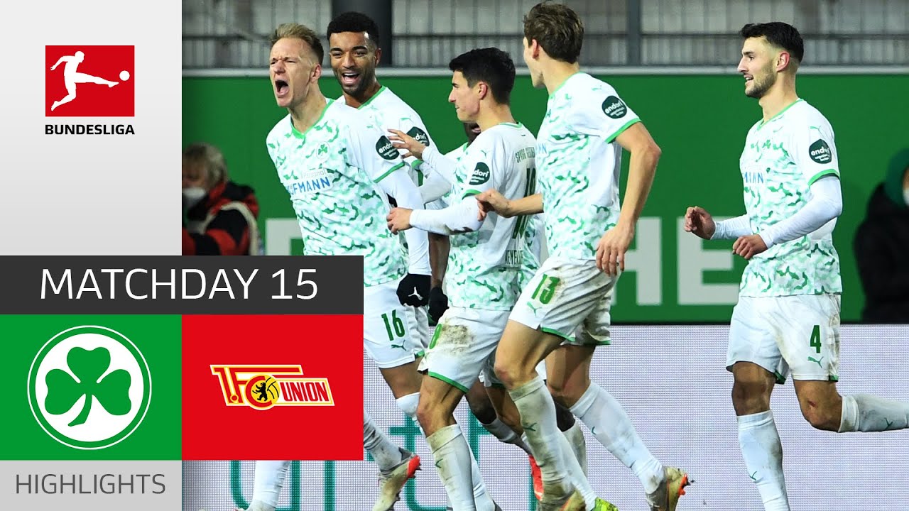 Greuther Fürth - Union Berlin 1-0 | Highlights | Matchday 15 – Bundesliga 2021/22