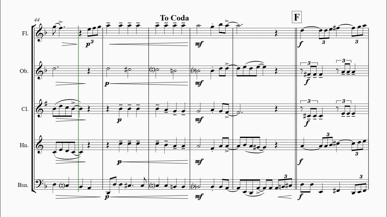 Michelle (ma belle) Beatles Classic Wind Quintet YouTube