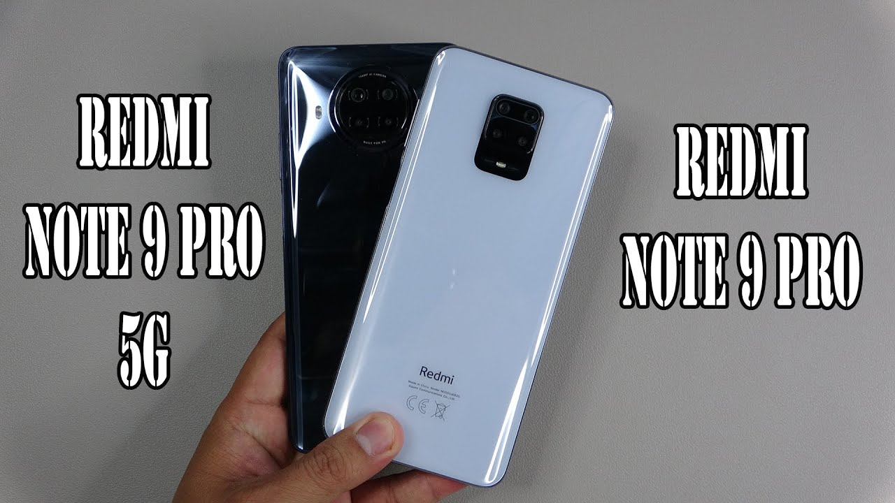 Сравнение redmi note 9 pro