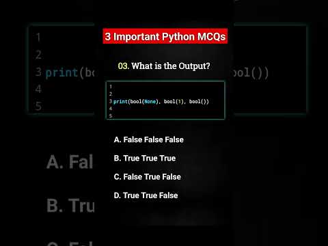 3 Important Python