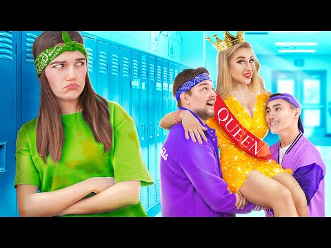 Моя Сестра Королева Школы! Популярная vs Ботанша на Выпускном!