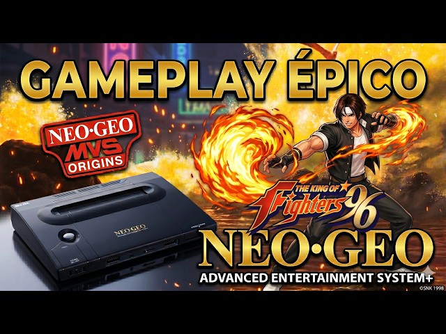 The King of Fighters 96 - Nativo Neo Geo Arcade MVS - YouTube