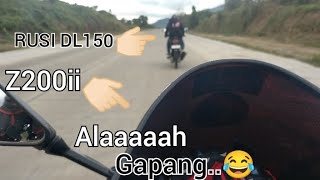 z200ii vs DL150.. mas mabilis pa sa z200?? part 2.