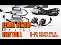 How to Install a Dual Beam HID / Bi-Xenon HID Conversion Kit Relay Harness