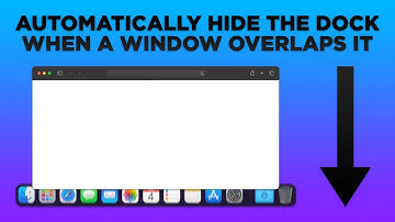 Automatically Hide the Dock When a Window Overlaps It using IntelliDock (Free & Easy)