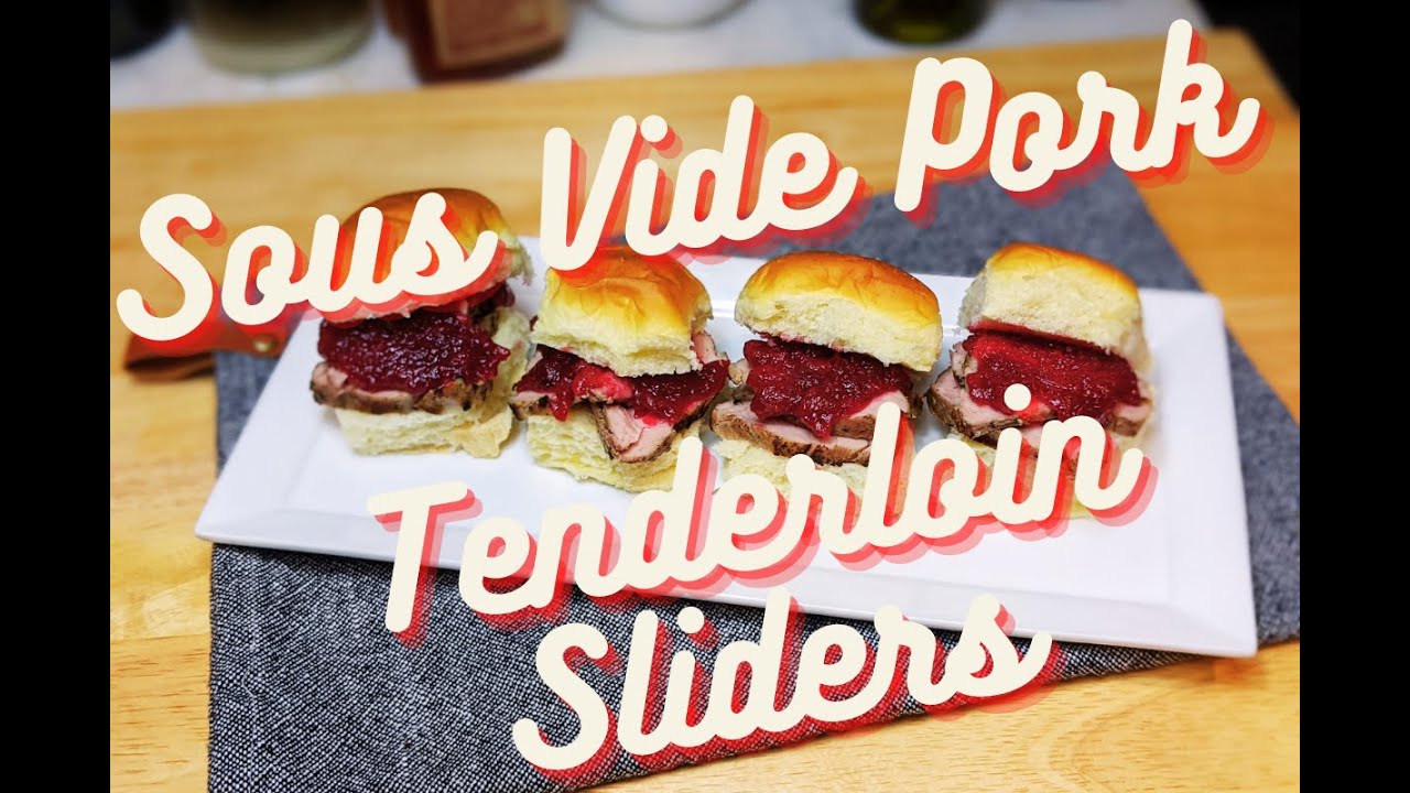 Sous Pork Tenderloin with Homemade Cranberry Sauce - and Easy! YouTube