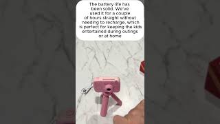 Unboxing The Telsahero Kids Camera Toys For 3-12 Years Old Perfect Gift For Little Photographers