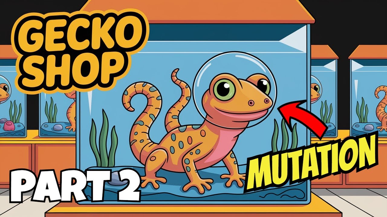FIRST MUTATION in GeckoShop (Gameplay PART 2)