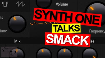 AudioKit Synth One Talks a little