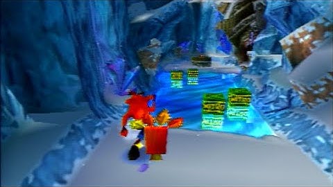 Crash Bandicoot 2: Cortex Strikes Back - Snow Go *Walkthrough* [PS1]