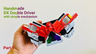 (1/2) [Tutorial] Handmade DX Double Driver Kamen Rider W |cardboard | Membuat DX Double dari kardus