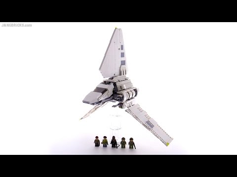 LEGO Star Wars Imperial Shuttle Tydirium review! set 75094 - YouTube