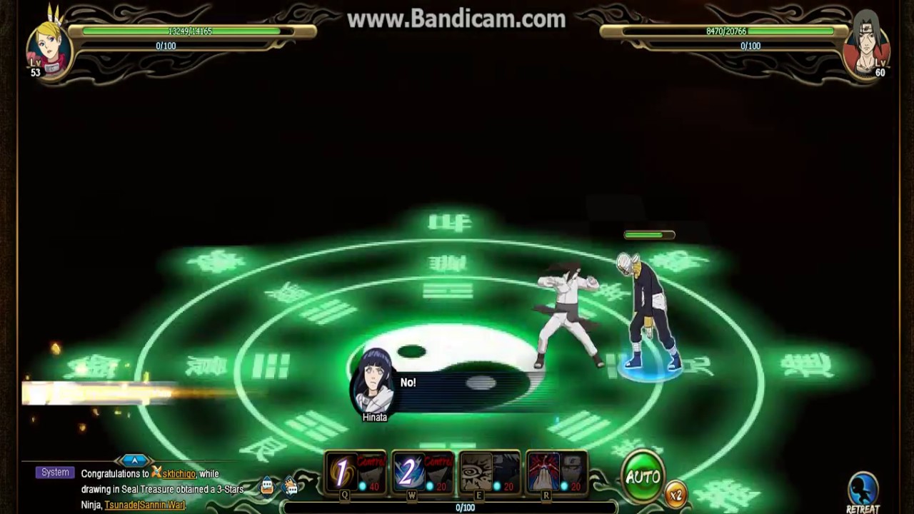 Naruto Online: Ninja Exam Lv 60 Wind Main  (Breeze Dancer)
