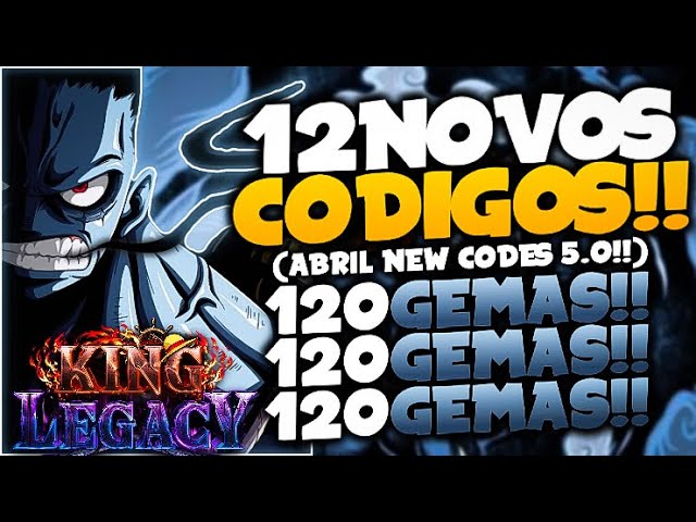 LANÇOU!! 15 NOVOS *EXCLUSIVOS* CODES SECRETOS no KING LEGACY