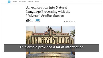 An exploration into #NaturalLanguageProcessing with the Universal Studios dataset // by Tracy Renee
