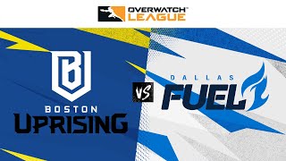 Boston Uprising vs Dallas Fuel | May Melee Qualifiers | Week 2 Day 3 — West