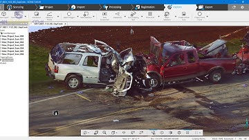 FARO SCENE 7 Create Project Point Cloud