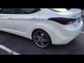 Hyundai Elantra 2013 Review (Tint and Rims)
