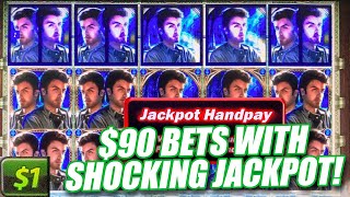 HIGH LIMIT NIGHT OF THE WOLF ★ SHOCKING JACKPOT ON $90 BETS