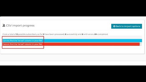 Mailwizz Fix Email List Upload Issue 2
